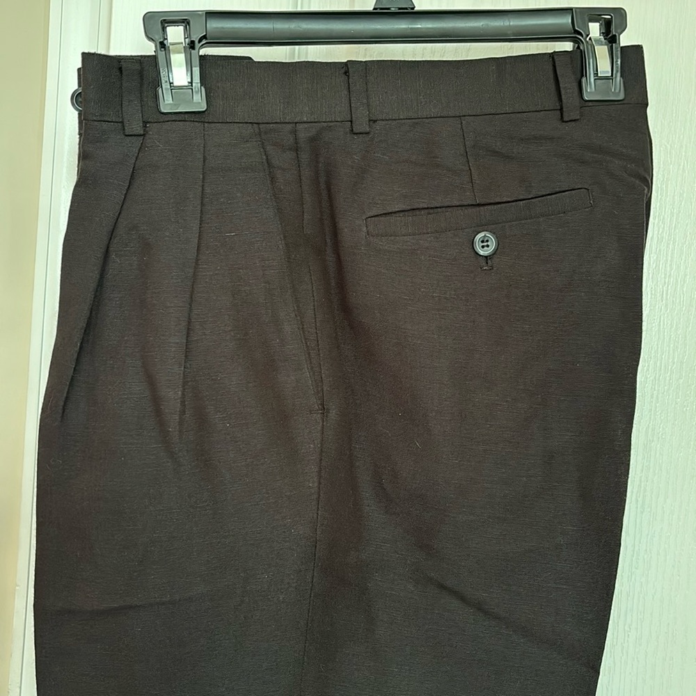 Louis Raphael black mens slacks